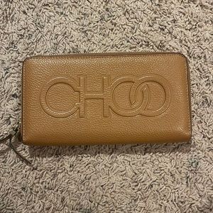 Jimmy choo zipper wallet